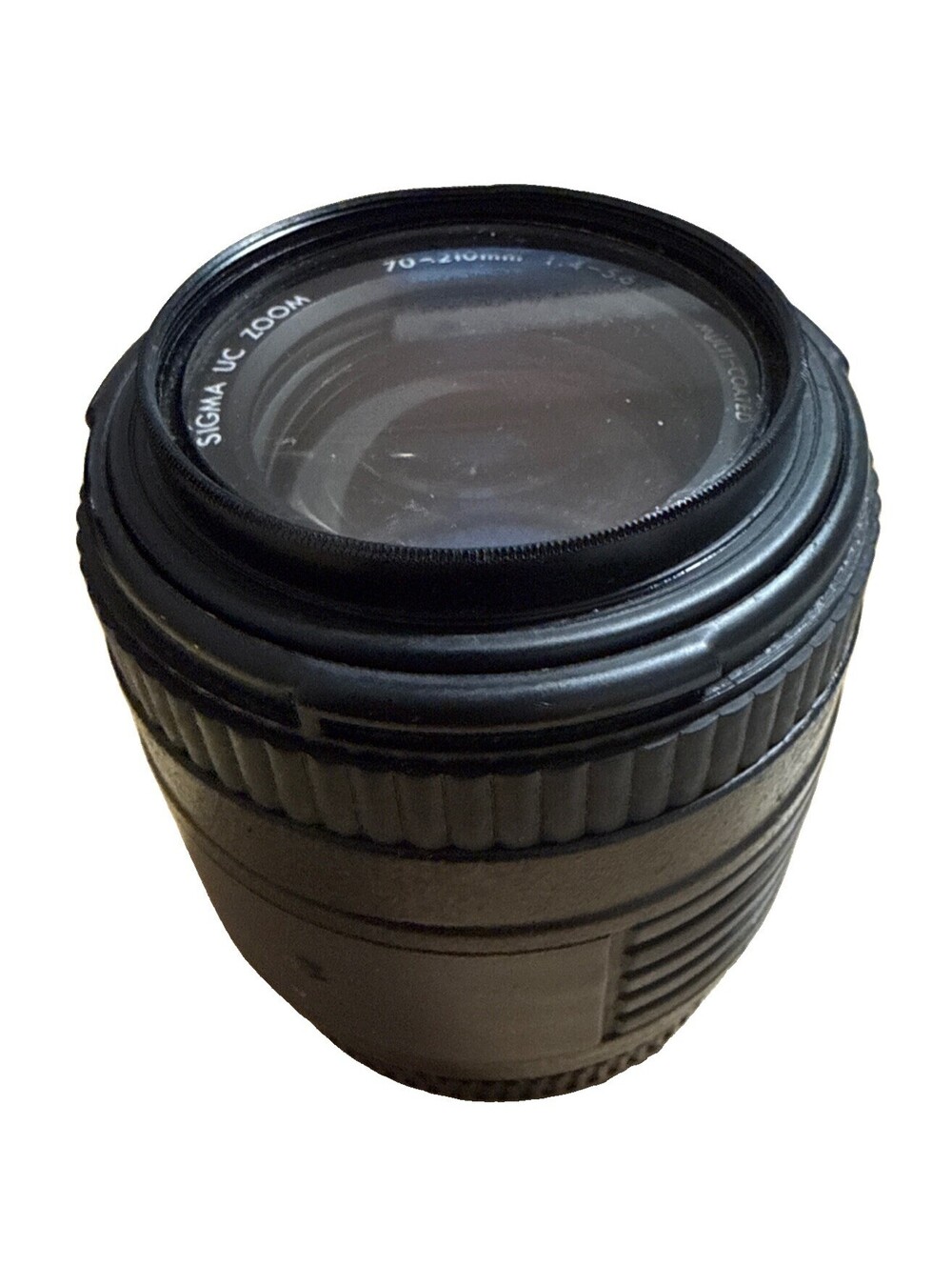 Sigma UC Zoom 70-210mm f/4-5.6 Telephoto Lens Nikon F Mount Tested Working